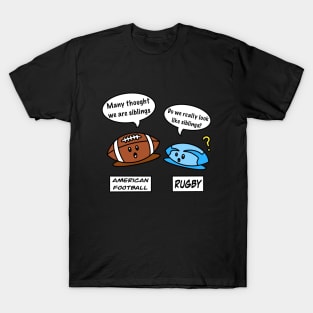 Cute American football and rugby T-Shirt